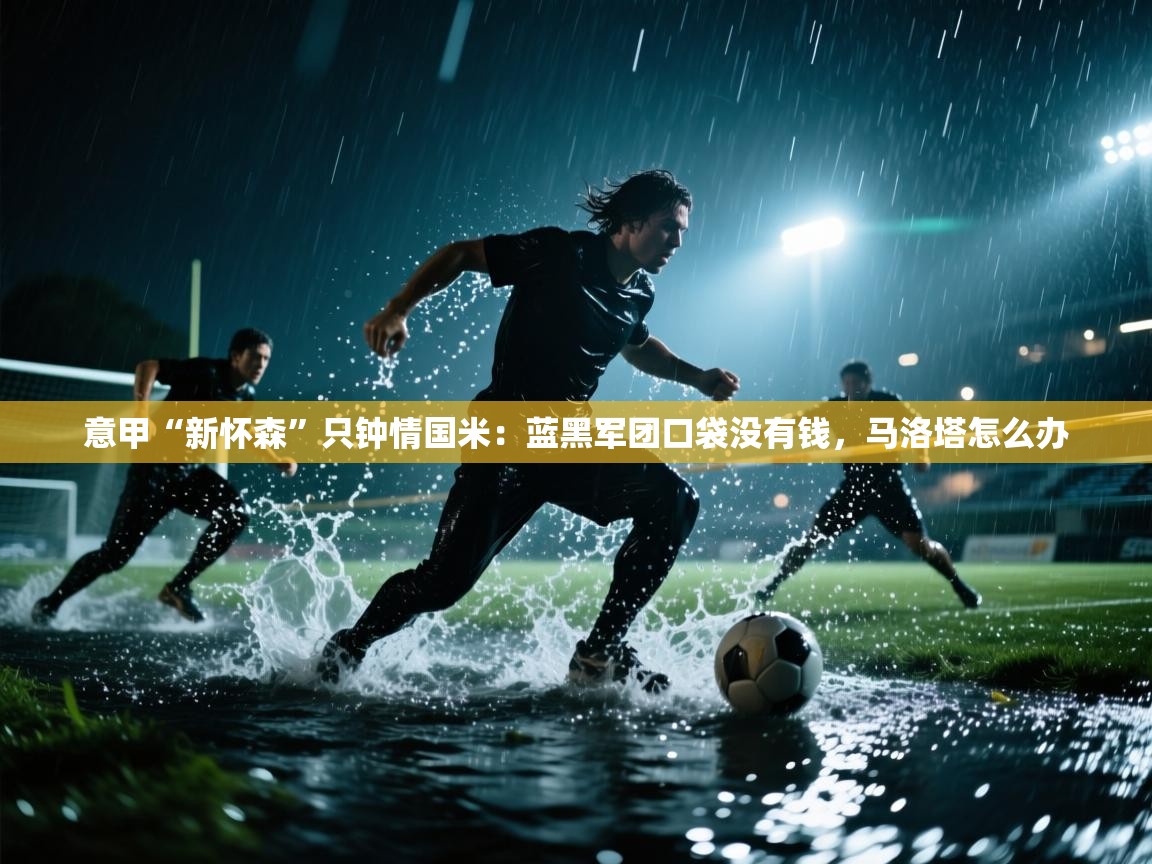 意甲“新怀森”只钟情国米：蓝黑军团口袋没有钱，马洛塔怎么办  第1张